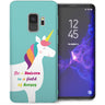 Samsung Galaxy S9 Be a Unicorn TPU Gel Case - Green