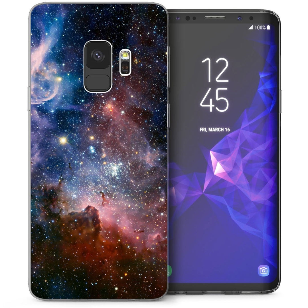 Samsung Galaxy S9 Constellations Space Art TPU Gel Case - Black - Mobile Madhouse