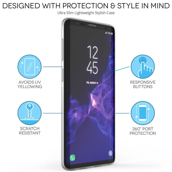 Samsung Galaxy S9 Cat Faces TPU Gel Case - Mobile Madhouse
