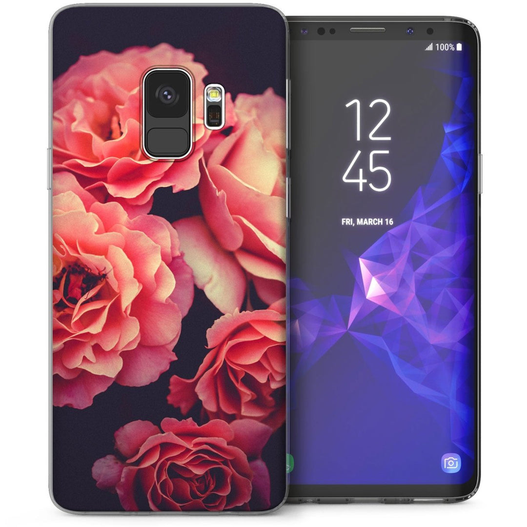 Samsung Galaxy S9 Roses TPU Gel Case - Pink - Mobile Madhouse