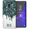 Samsung Galaxy S9 Marble Melt Personalised TPU Gel Case - Green