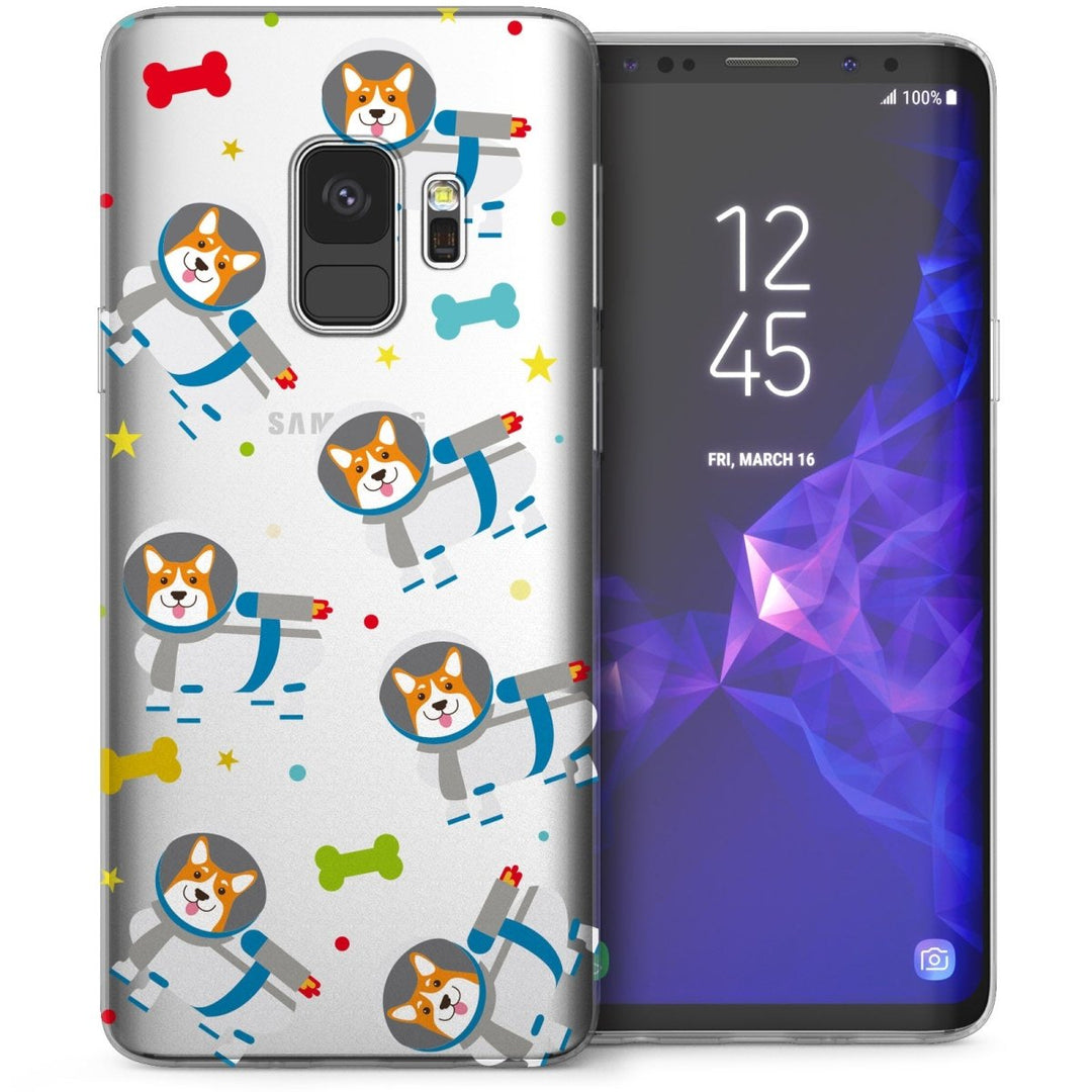 Samsung Galaxy S9 Rocket Dogs TPU Gel Case - White - Mobile Madhouse