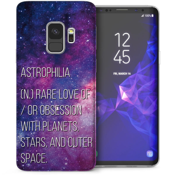Samsung Galaxy S9 Astrophilia TPU Gel Case - Purple - Mobile Madhouse