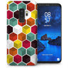 Samsung Galaxy S9 Plus 3D Geo Hexagon TPU Gel Case - White