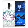 Samsung Galaxy S9 Plus Tiger Art Colour Splash TPU Gel Case - Purple