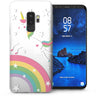 Samsung Galaxy S9 Plus Unicorn Rainbows TPU Gel Case - White