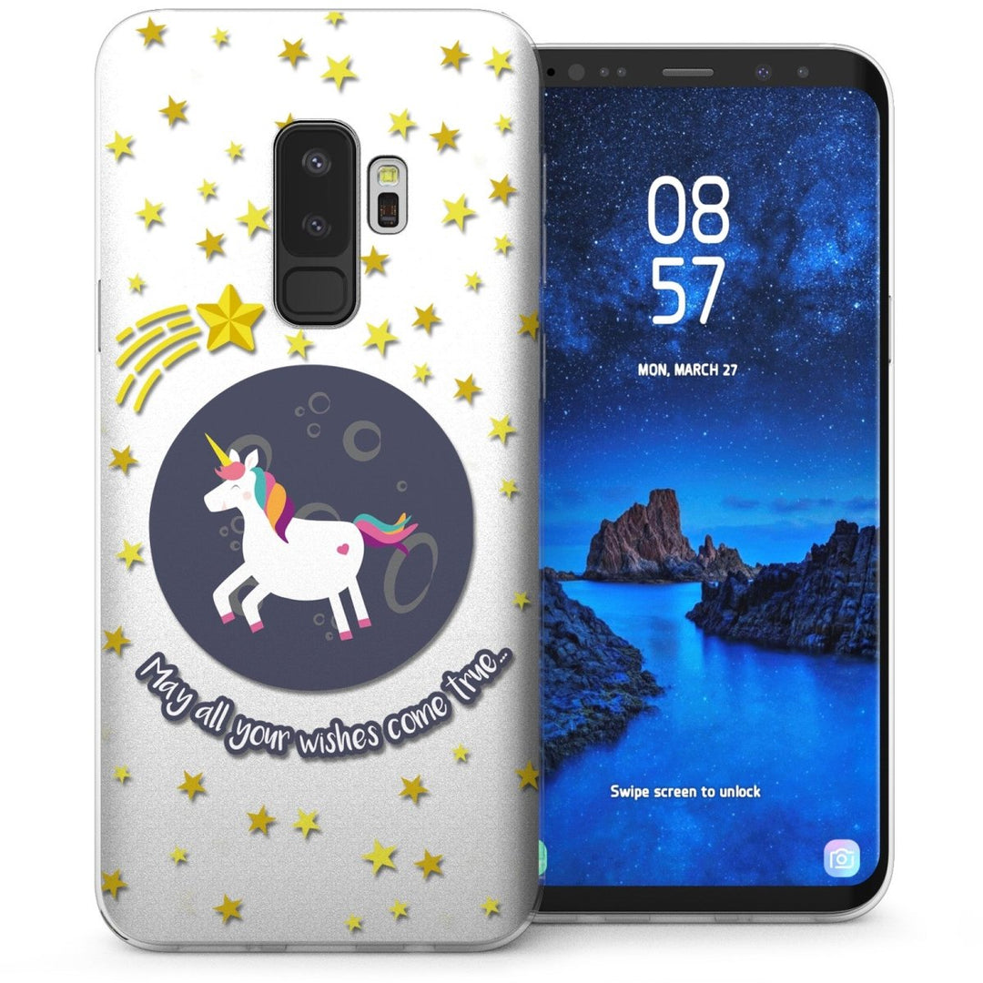 Samsung Galaxy S9 Plus May All Your Wishes Come True TPU Gel Case - White - Mobile Madhouse