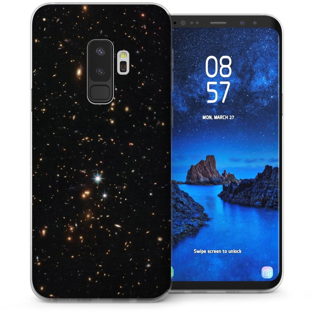 Samsung Galaxy S9 Plus Shining Star TPU Gel Case - Black - Mobile Madhouse