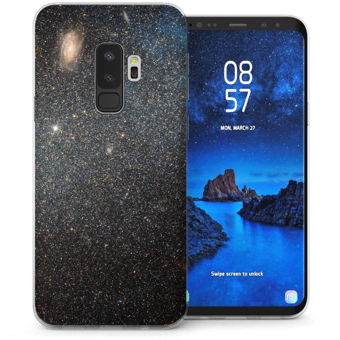 Samsung Galaxy S9 Plus Space Infinity TPU Gel Case - Black - Mobile Madhouse