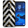 Samsung Galaxy S9 Plus Marble Arrows TPU Gel Case - Gold