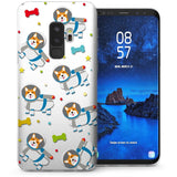 Samsung Galaxy S9 Plus Rocket Dogs TPU Gel Case - White - Mobile Madhouse