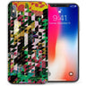 iPhone X Urban Geometric Zig Zag TPU Gel Case - Green