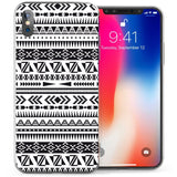 iPhone X Two - Tone Aztec TPU Gel Case - Mobile Madhouse