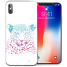 iPhone X Leopard TPU Gel Case - Blue