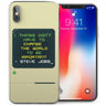 iPhone X Steve Jobs Motivational Quote TPU Gel Case