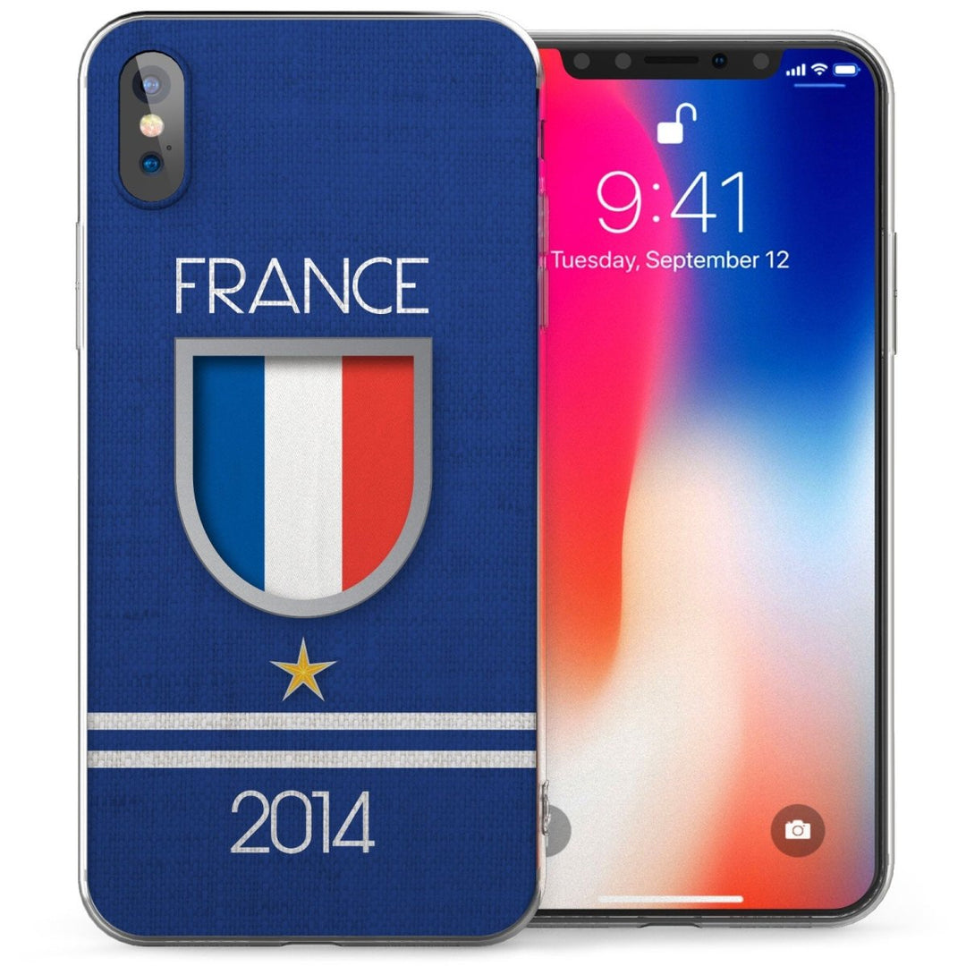 iPhone X France Football Sports Shield TPU Gel Case - Mobile Madhouse