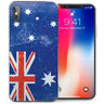 iPhone X Australia Retro Flag TPU Gel Case