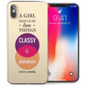 iPhone X Chanel Fabulous Quote TPU Gel Case