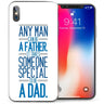 iPhone X Special Dad Quote TPU Gel Case - Blue