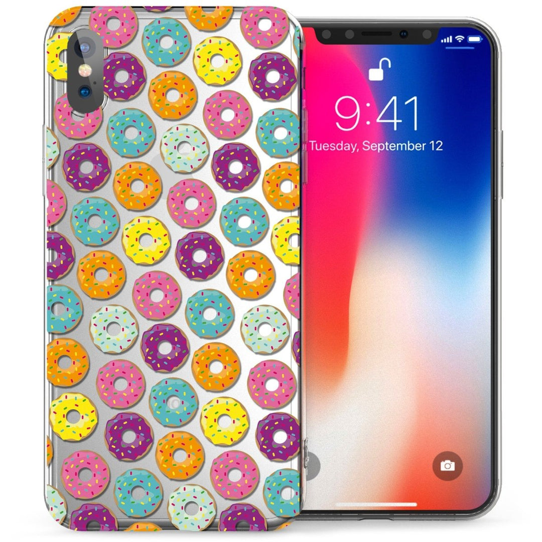 iPhone X Donuts TPU Gel Case - Mobile Madhouse
