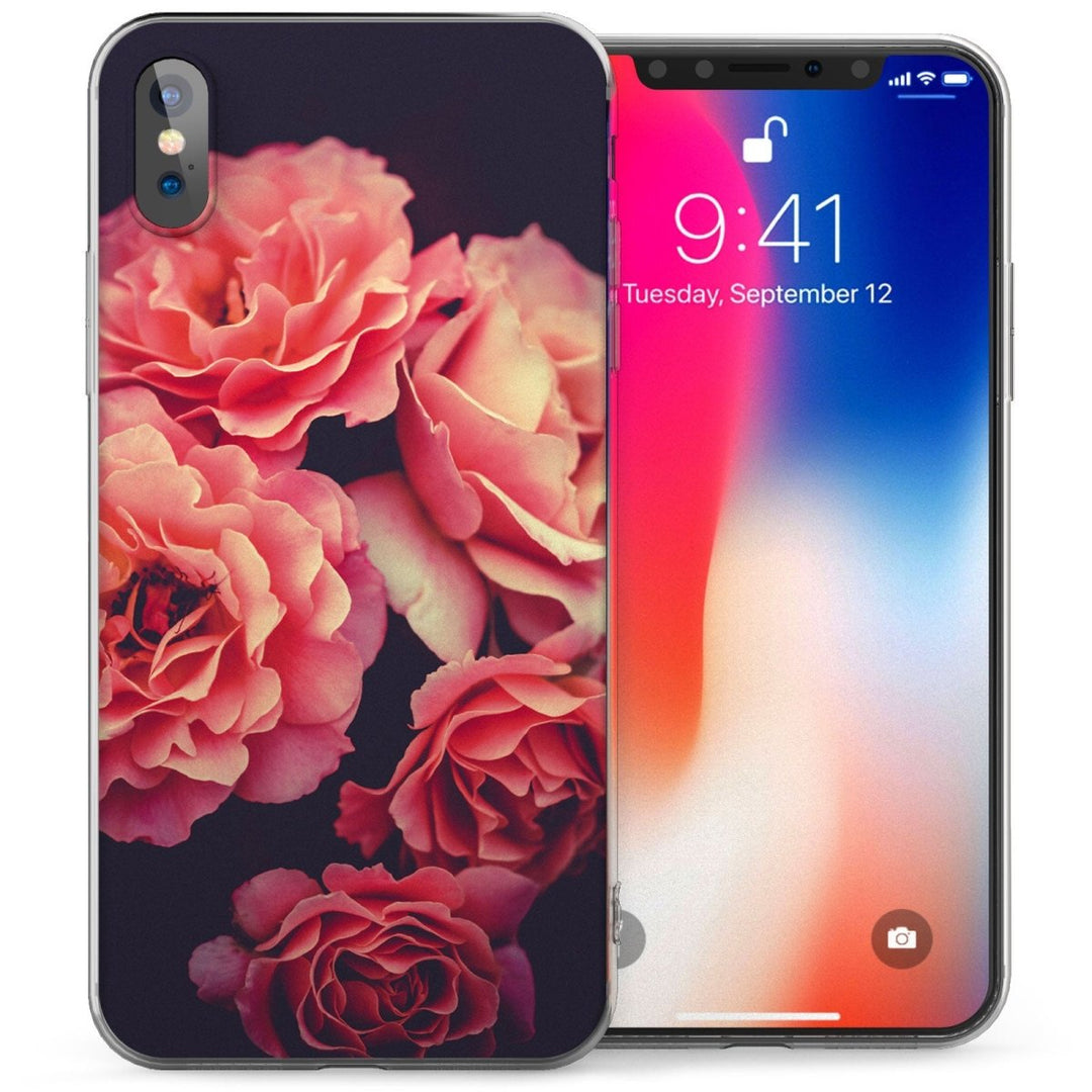 iPhone X Roses TPU Gel Case - Mobile Madhouse