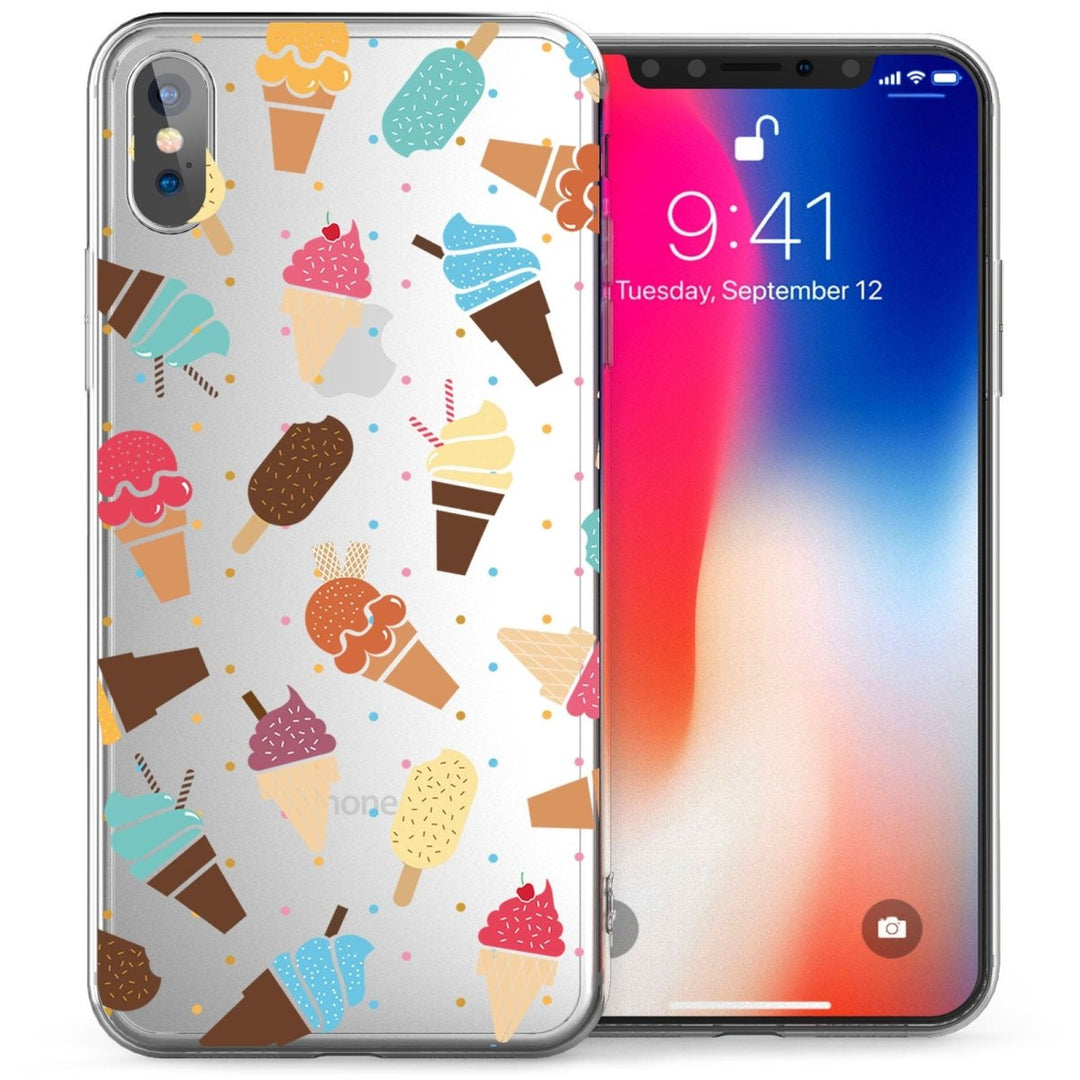 iPhone X Ice Cream TPU Gel Case - Mobile Madhouse