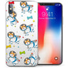 iPhone X Rocket Dogs TPU Gel Case - White