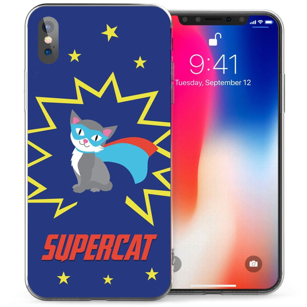 iPhone X Supercat TPU Gel Case - Mobile Madhouse