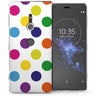 Sony Xperia XZ2 Multi Colour Polka Dot TPU Gel Case