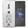 Sony Xperia XZ2 Marilyn Monroe Face Quote TPU Gel Case
