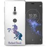 Sony Xperia XZ2 Blue Unicorn Personalised TPU Gel Case