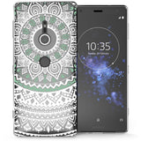 Sony Xperia XZ2 Mandala TPU Gel Case - Mint Green - Mobile Madhouse