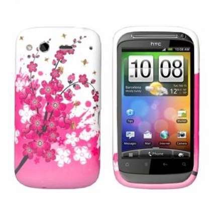 HTC Wildfire S Floral Bee Gel Case - Mobile Madhouse