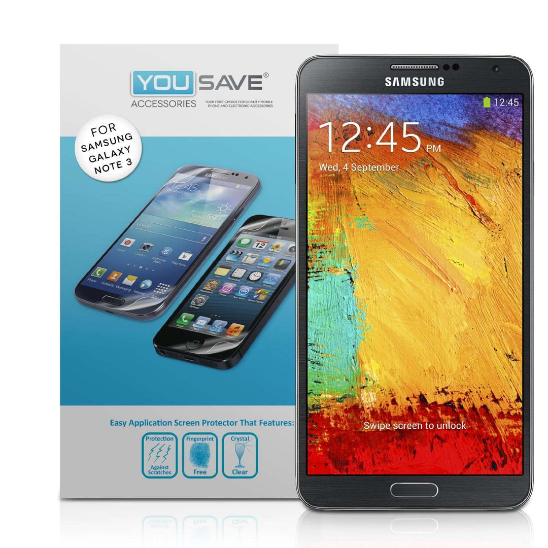 Samsung Galaxy Note 3 Screen Protectors - 2 Pack - Mobile Madhouse